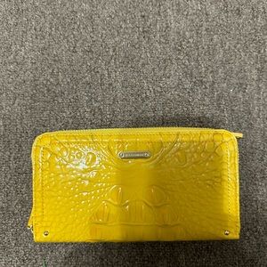 Beautiful vintage brahmin croc leather wallet